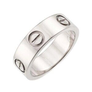 Cartier Love Ring 18K White Gold 750 size49 4.5(US) 90281748
